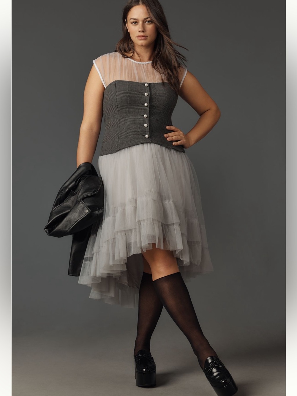 Anthropologie Tulle Dress - Picture 3 of 13